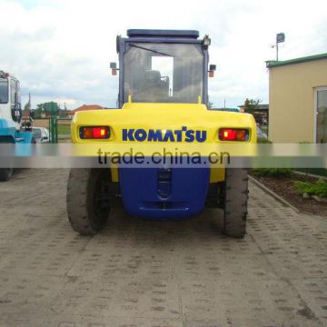used komatsu 16t 15t 10t hydraulic diesel forklift truck original from Japan best price offered in SHANGHAI ,CHINA