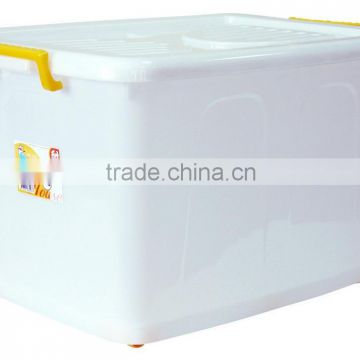 Extra large economic box 110 liter with tight handle