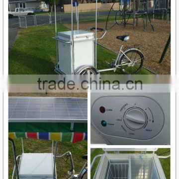 Newest style solar Ice cream freezer tricycle, solar mini freezer, solar refrigerator,moveable freezer tricycle                        
                                                Quality Choice