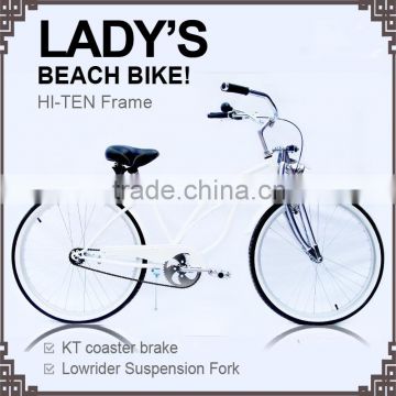 26 beach cruiser bicycle beach cruiser bike with OEM ,CP YS color KB-BC-M160010                        
                                                                                Supplier's Choice