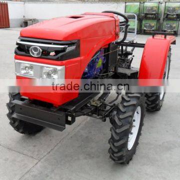 Cheap price hot sale farm garden machinery mini tractor 22hp 4wd tractor