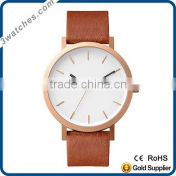 top leather limited edtion watch alloy case watch quartz watch waterproof genuine leather band watch the original alloy watches