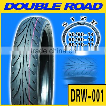 Factory supply high quality motorcycle tyre 80 / 90 - 14 with cheap price