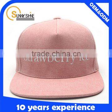 Wholesale Design Your Own 5 Panel Cap Blank Snapback Caps