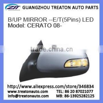 B/UP MIRROR -E/T (5 PINS) LED FOR CERATO 08-