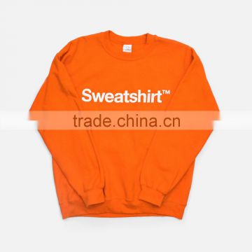 Crew neck soft hand feel casual sweat shirt for men