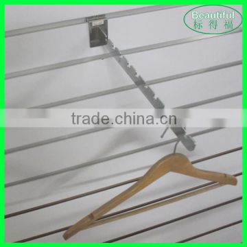 Metal Chrome Plating Clothes Hanger Hook for Slatwall