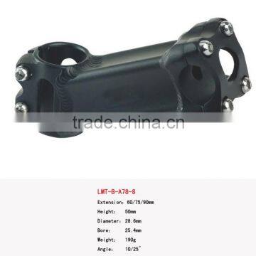 Adjustable aluminum alloy bike handlebar stem for MTB and road bike