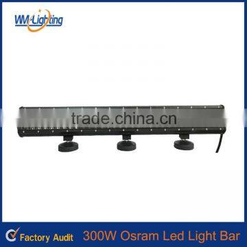 Ce Rohs led light bar 300W led bull bar light off road