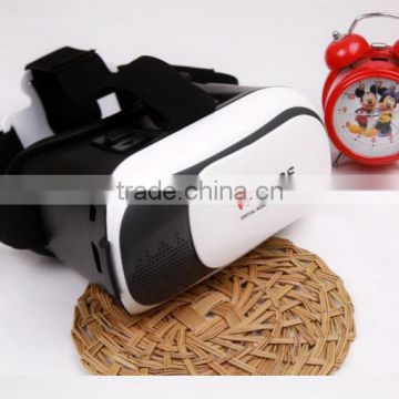 Newest model Plastic virtual reality 3d glasses, 3d video glasses virtual reality with Bluebooth Remote for smartphone