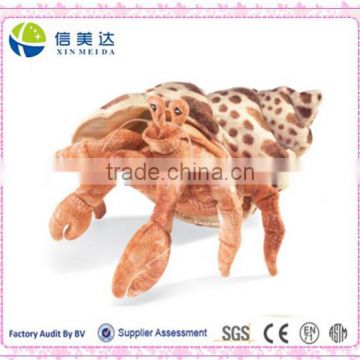 Lifelike Plush Crab Hand Puppet
