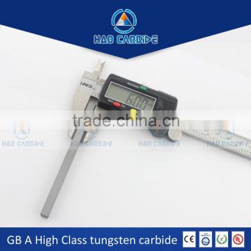 cemented carbide strips with angle
