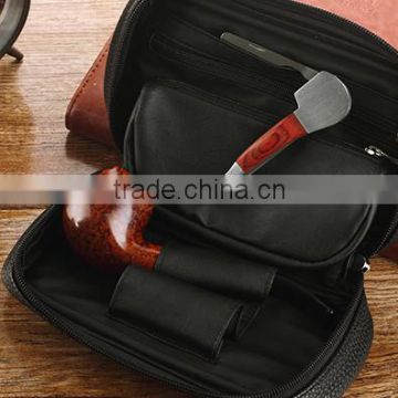 OEM for 19 years leather pipe bag with strap ISO9001:2008 quality                        
                                                Quality Choice
