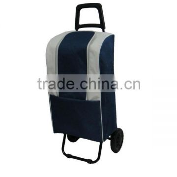 2 WHEEL SHOPPING CART WITH COOLER BAG THERMO BAG
