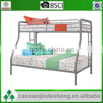 triple Bedroom kids Twin /Full metal bunk bed - Gray TF- 34