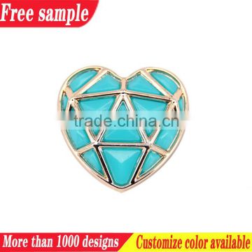 Sexy plastic heart decoration accessories