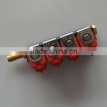 High professional hot-sale 12v 3ohm 4cyl injection rail