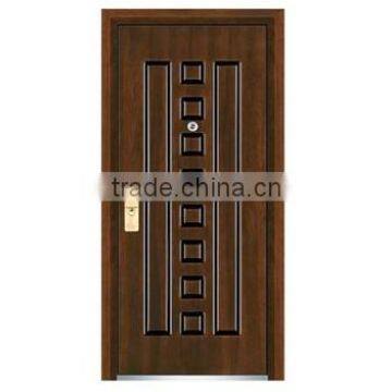 Professional Zhejiang Factory Fusim Brand Best Steel Wooden Door2014
