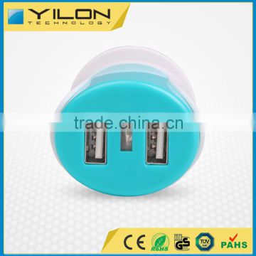 Quick Delivery Custom Logo Phone Dual USB Charger