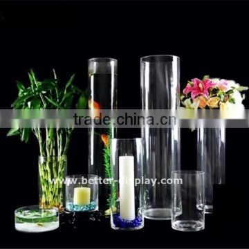 wholesale clear plexiglass vase