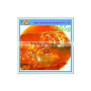 food 155 grams canned sardine in tomato sauce(ZNST0021)