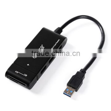 Wholesale 3in1 USB Connection Kit HUB SD TF Card Reader Adapter
