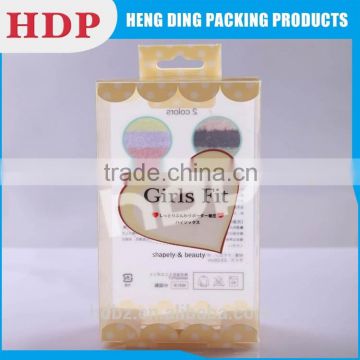 New Design Style plastic clothing packaging box