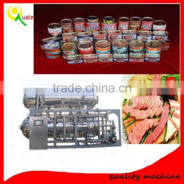 Double automatic rotary type food sterilization pot