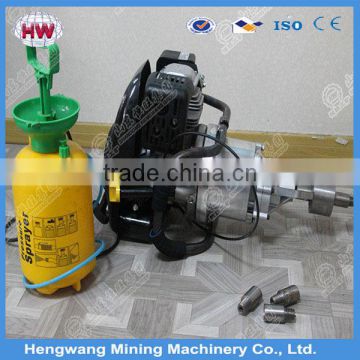 Durable quanlity coal Backpack gold rock drill/hand held rock drilling equipment
