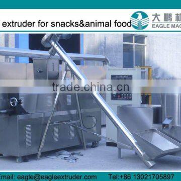 extruder machines for corn snacks and pet dog food