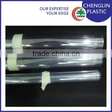 clear rigid thin film plastic