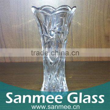 Fancy Design Cheap Chinese Glass Flower Vases