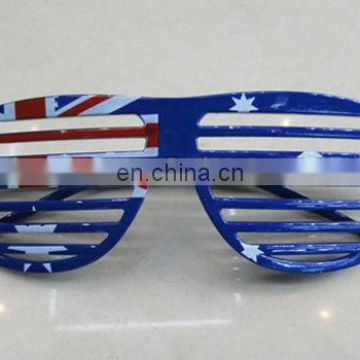 SGN-0653 Australia flag shutter shades glasses