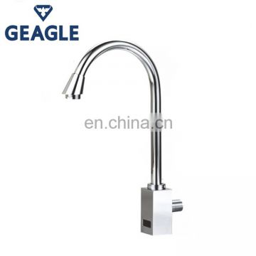 Surface Treatment Chrome Plated New Style Infrared Automatic Sensor Faucet
