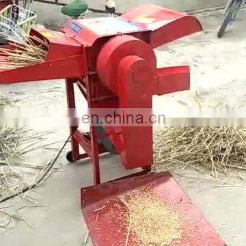 small portable grain paddy rice wheat thresher