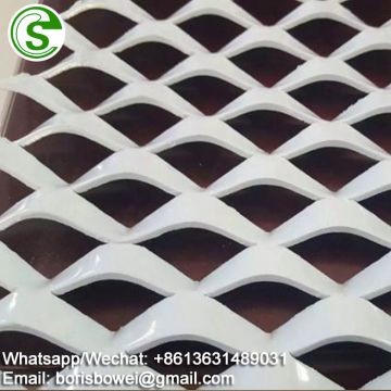 Aluminum Expanded Metal Mesh Grid For Ceiling
