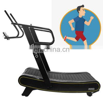 cheap commercial treadmills for sale running machine non motorized low noise exercise equipment from China Curved treadmill