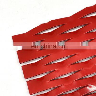 Stainless Steel SS Expanded Metal Mesh Grill For Curtain Wall