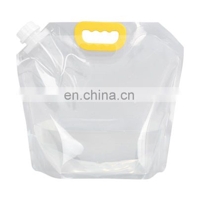 Customized high quality liquid PE plastic cooking bag water beer bag