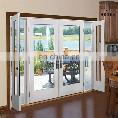 Sound Proof Double Glass Casement Door Upvc Profile Double Sash Doors From China