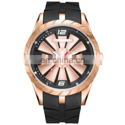 Best selling products 2019 stainless steel back japan quartz luxury watch for men