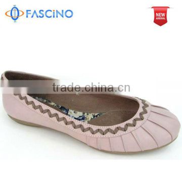 2014 young girl leather casual shoes