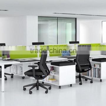 Cheap Chinese Office Furniture Modern 6 Seaters Workstation Partition(SZ-WS049)