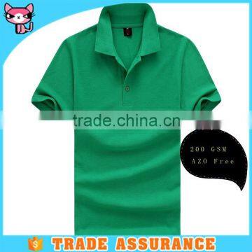 Newest green couple polo shirts t shirts