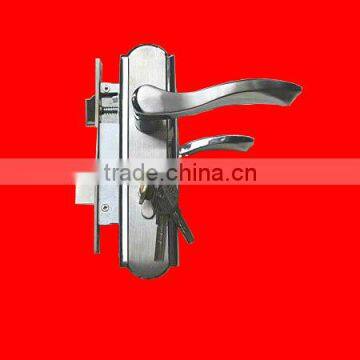 High Quality Stainless Steel Handle and Plate Door Handle Lock