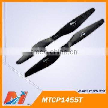 Maytech high quality carbon fiber prop 1455 for multirotor uav