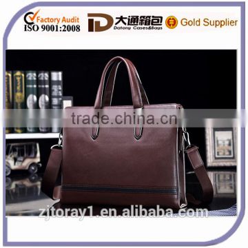 cheap leather lawyer briefcase for men