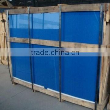 cheaper /lower price 8mm blue float glass, dark blue float glass, tinted glass sheet /panel manufacturer qinhuangdao china