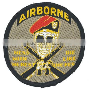 embroidered badge
