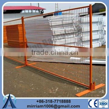 best prices Canada standard galvanized PVC coated welded wire mesh temporary fence